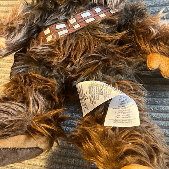 Disney Star Wars Chewbacca Big feet Plush New - Picture 7 of 10